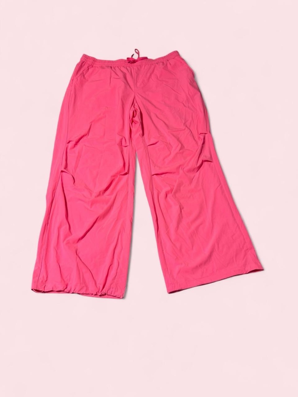 JoyLab Wide-Leg Drawstring Jogger Pants - Pink